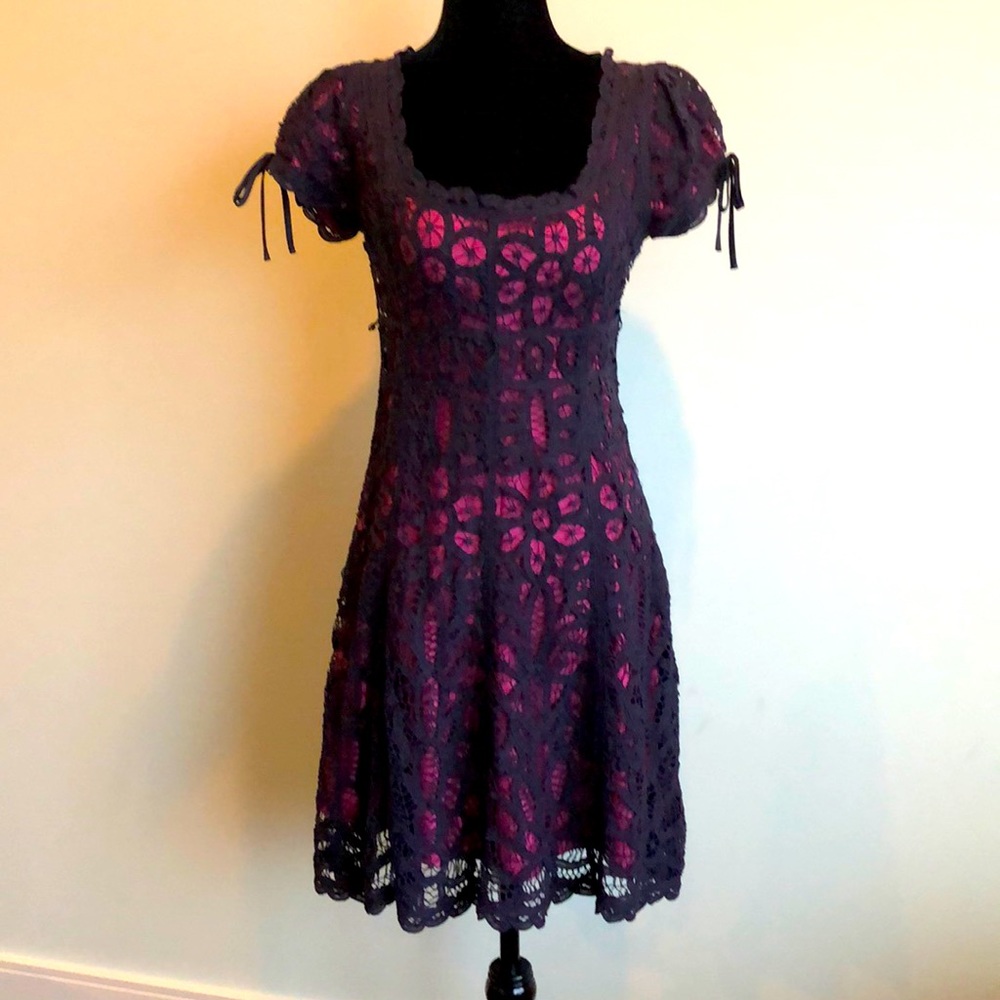 Betsey Johnson Silk/Cotton Dress. Size 2